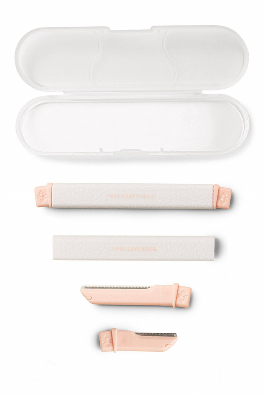 Lemon Lavender Fuzz Off Dermaplaner Facial Razor