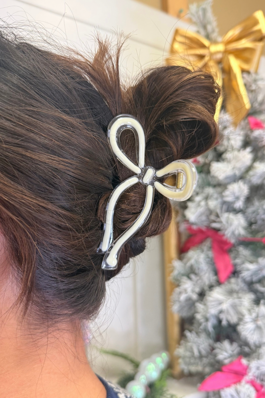 Crush Very Demure Bow Hair Clip