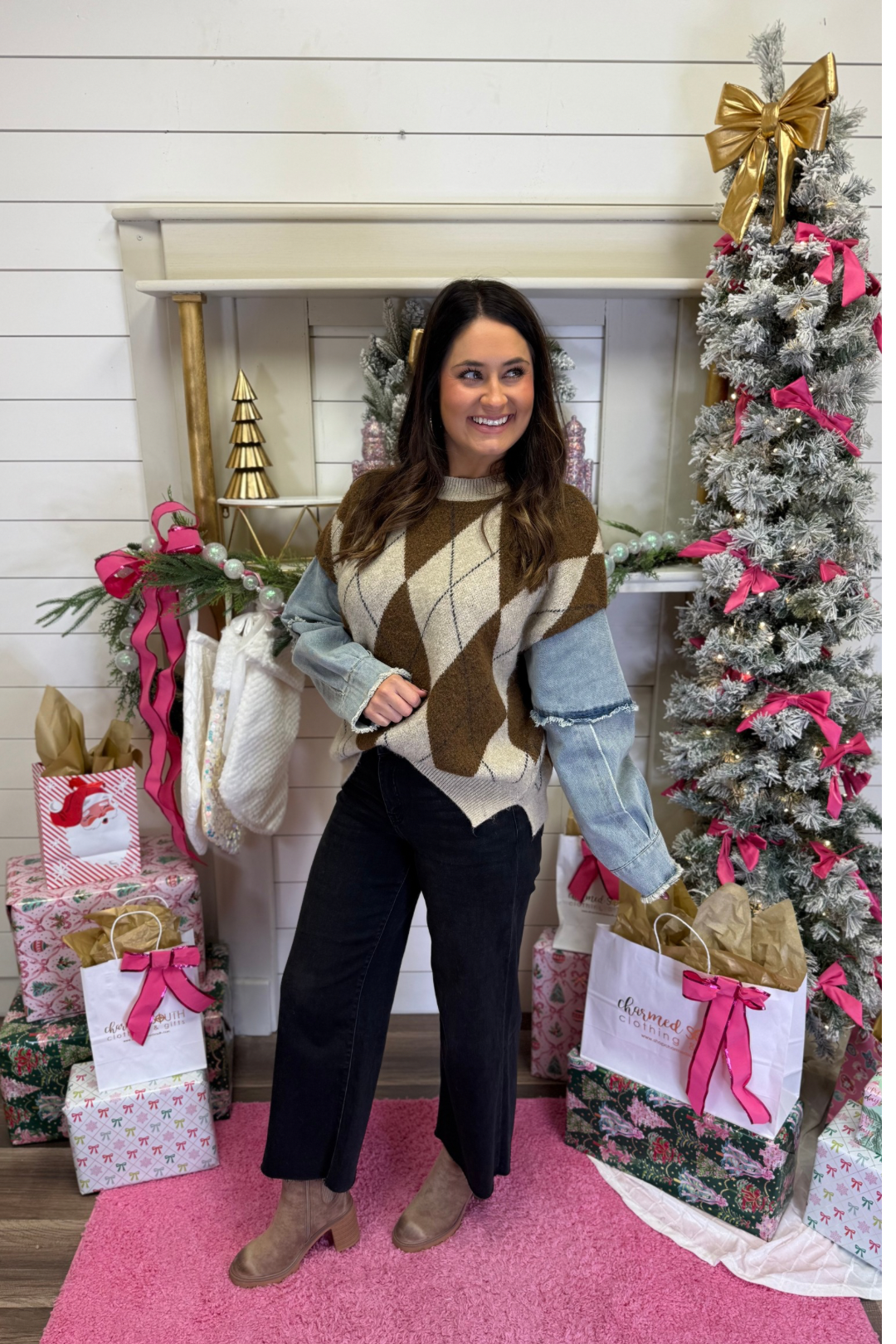 Argyle Remix Sweater