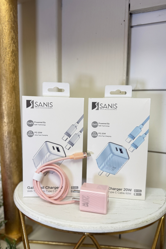 20 W Wall Charging Cable