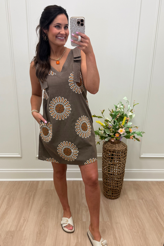 Stitched In Bloom Dress