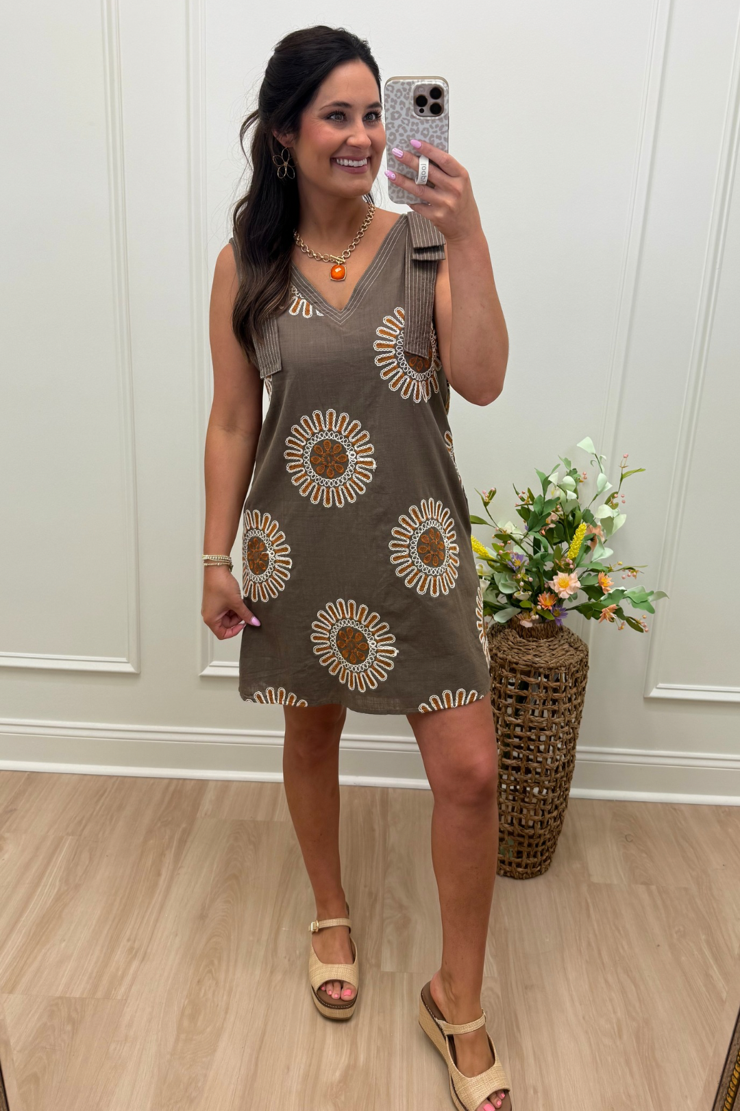 Stitched In Bloom Dress