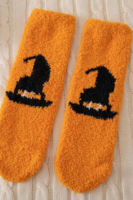 Halloween Plush Socks