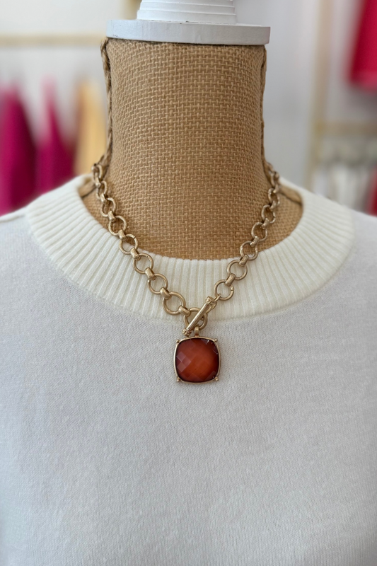 Luxe Latch Necklace