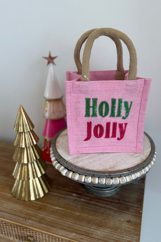 Holly Jolly Small Tote