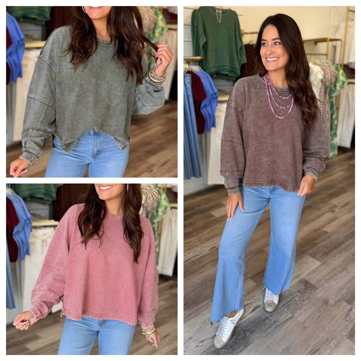 Vintage Edge Pullover