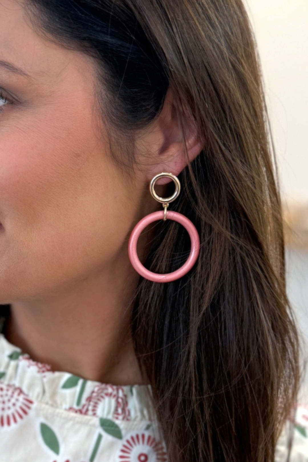 Gilded Glow Hoops