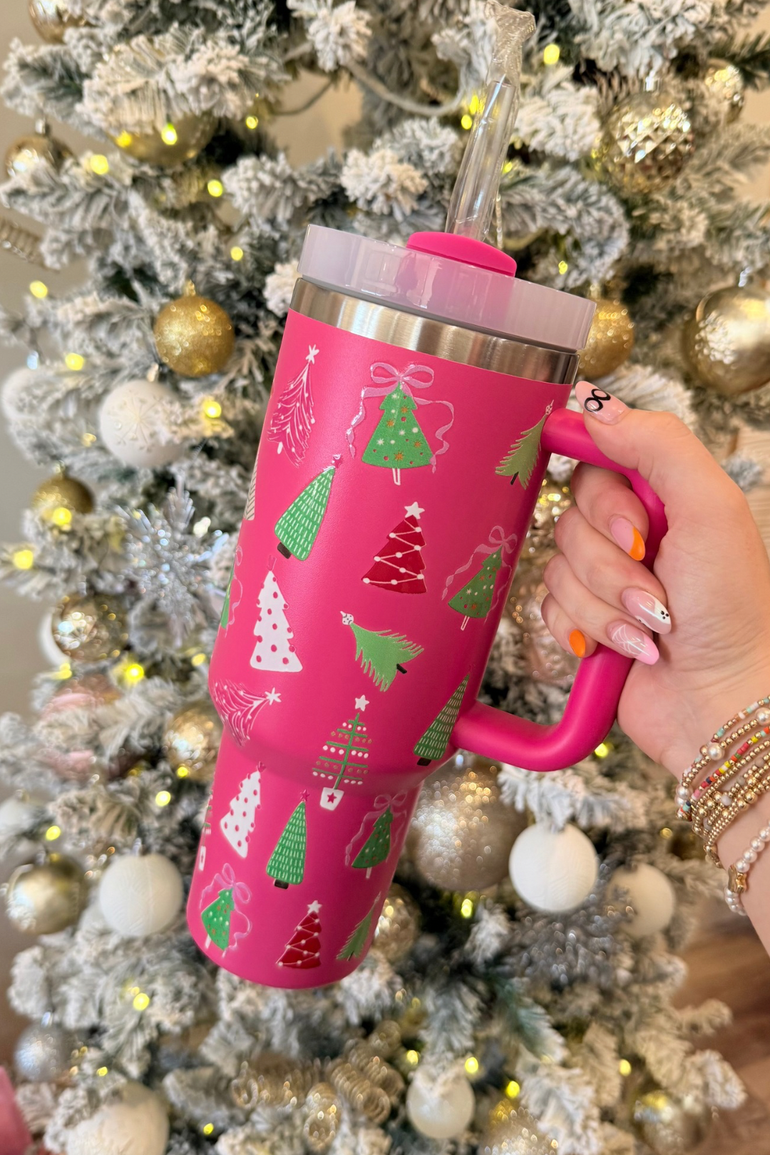 Christmas 40oz Stainless Steel Tumbler