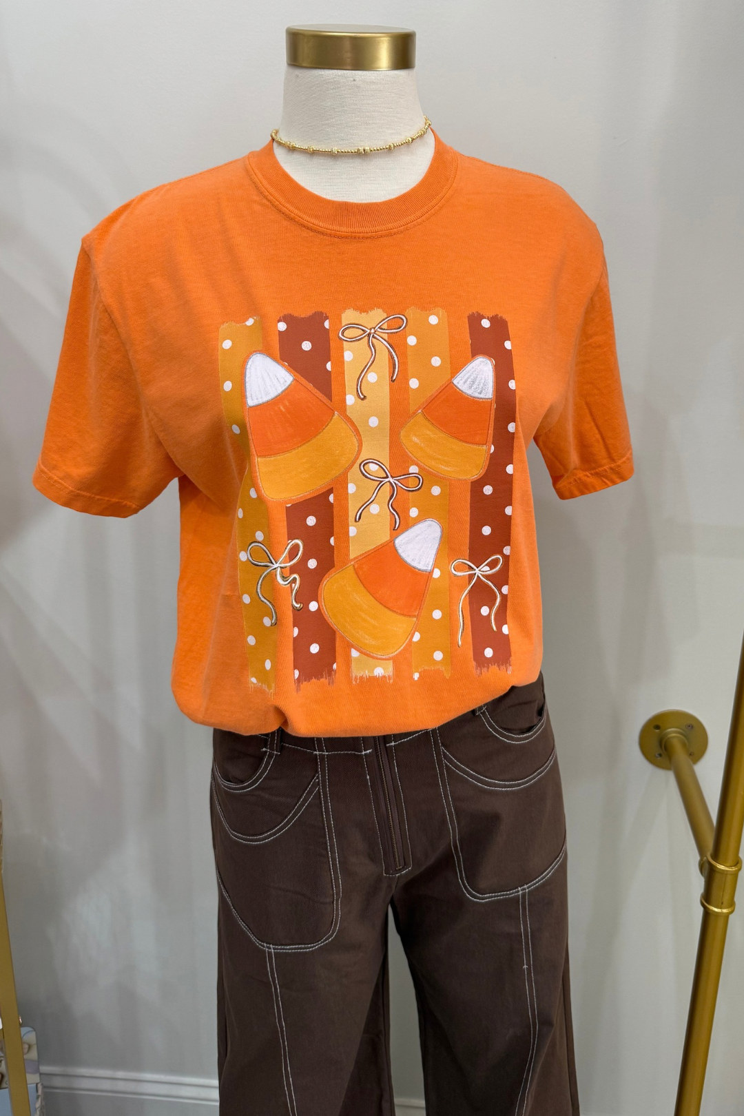 Candy Corn Pop Comfort Color Tee