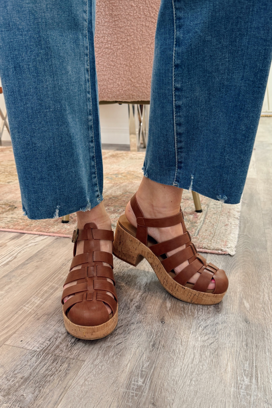 Fishin For A Compliment Block Heel