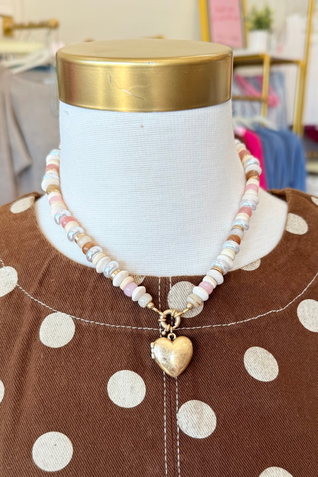 Love Note Locket Necklace
