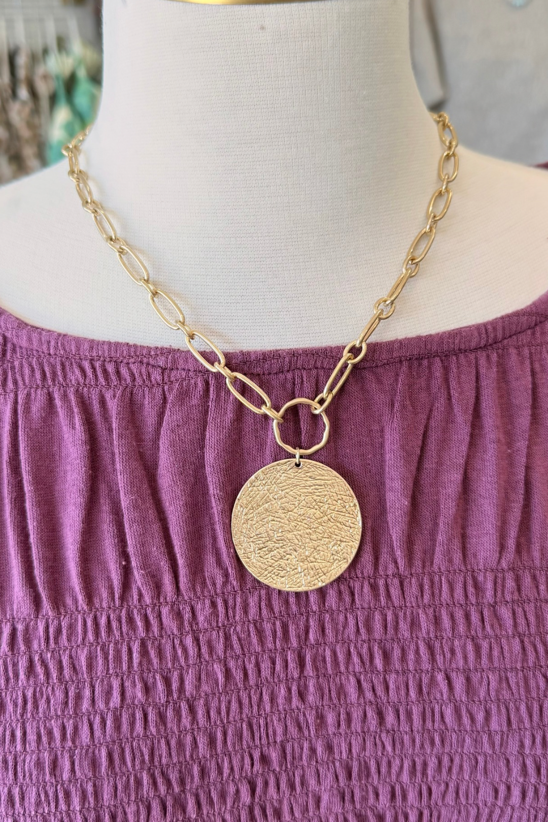 Circle and Shine Necklace