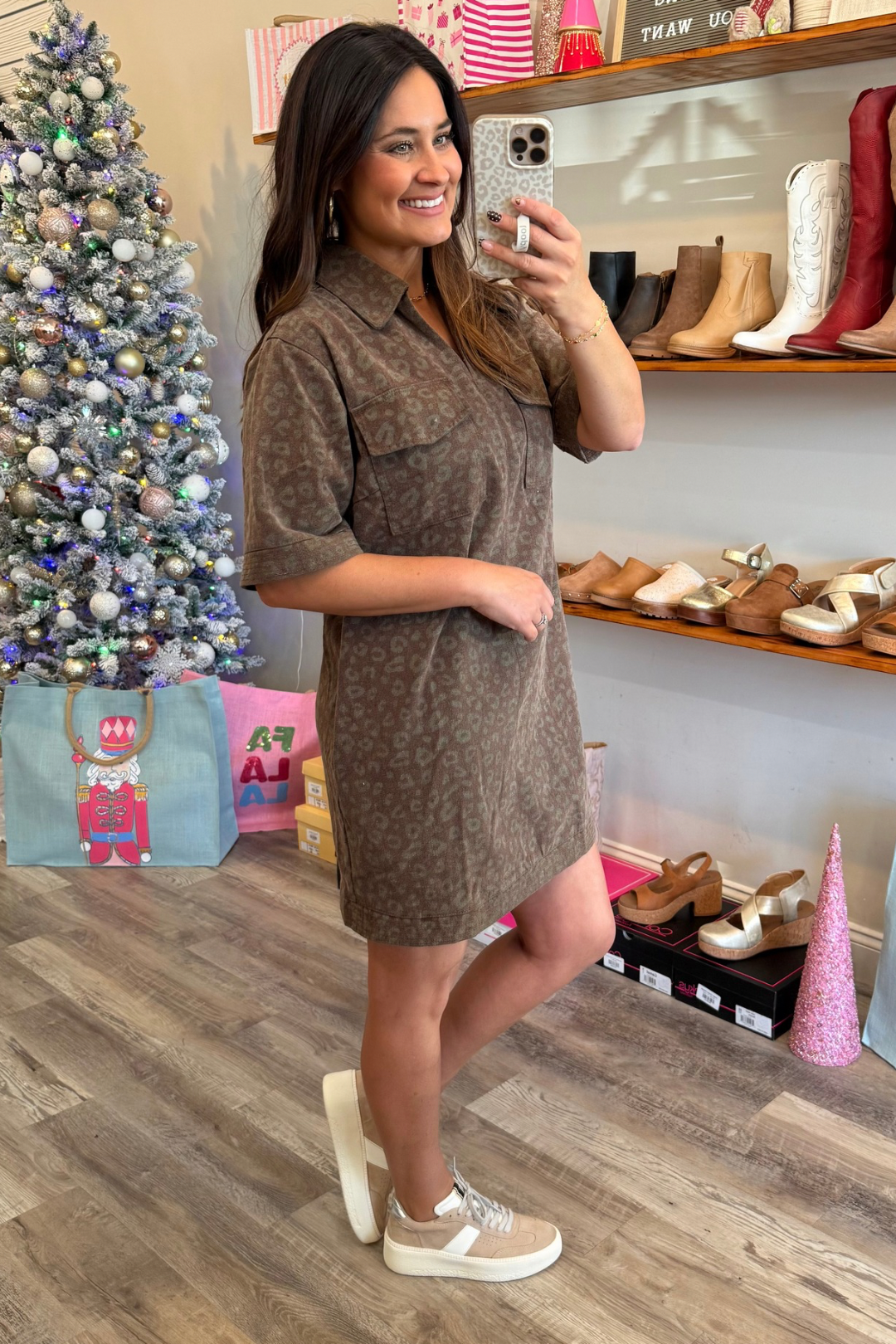 Cocoa Safari Dress