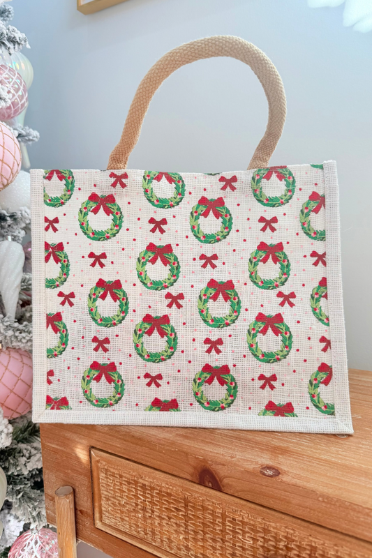 Clara Wreath Tote