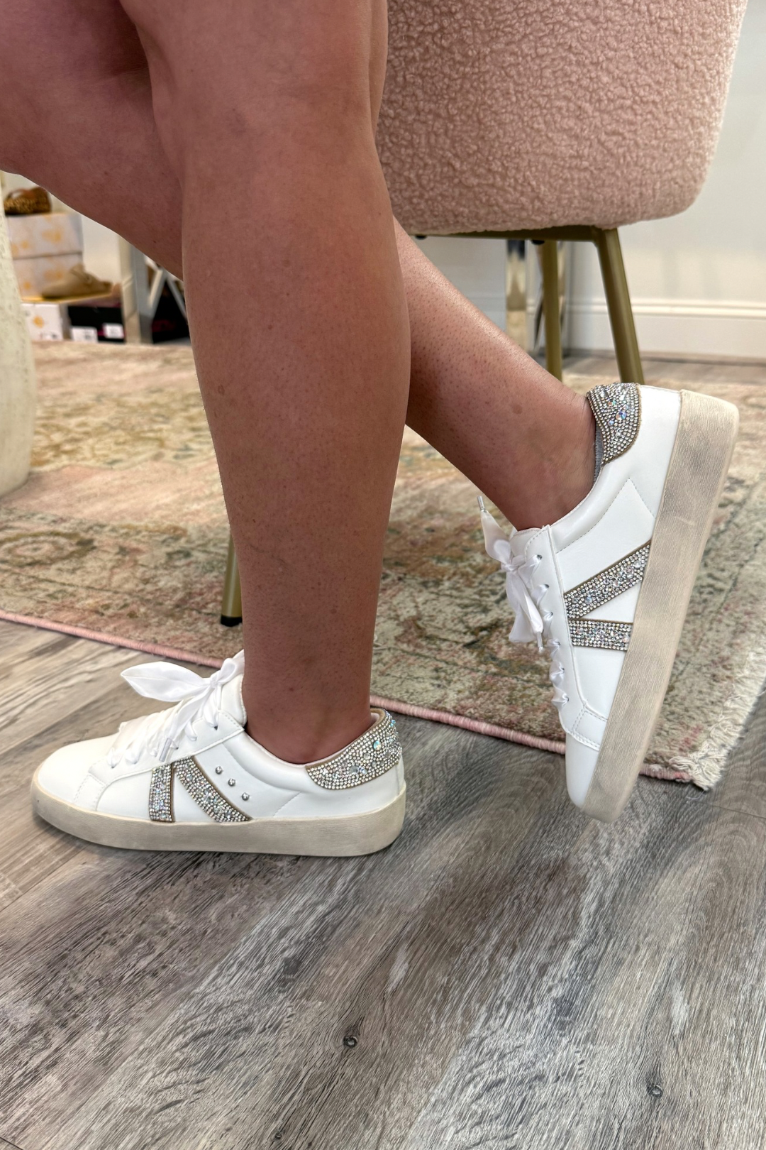 No Chaser Rhinestone Sneaker