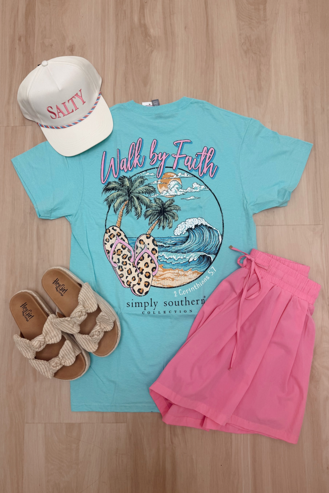 Simply Southern Walk By Faith Tee