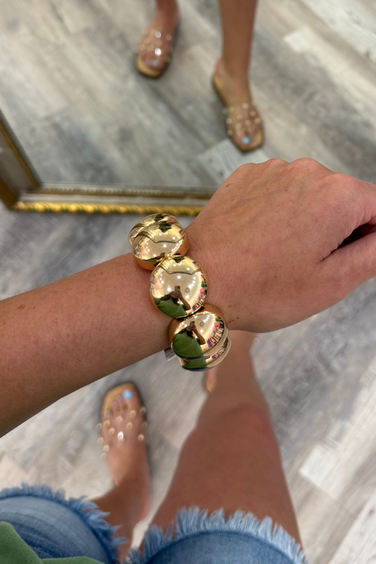 Golden Bubble Bracelet