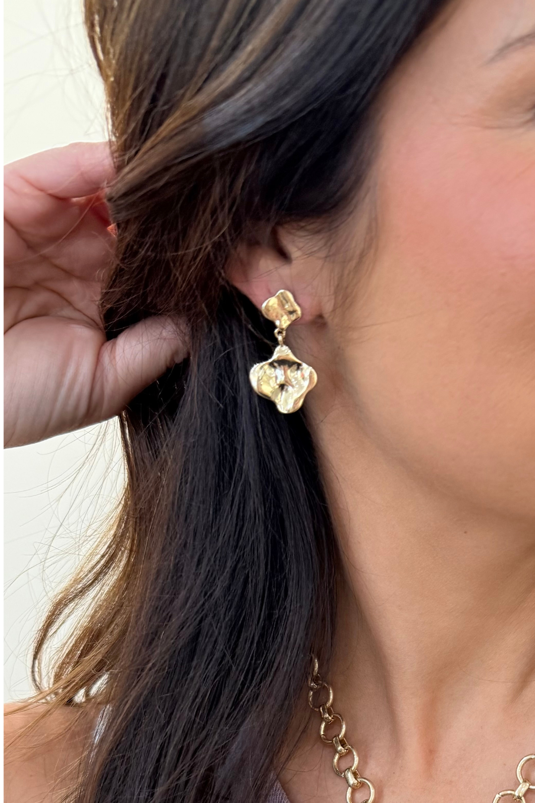 Lucky Glow Clover Earrings