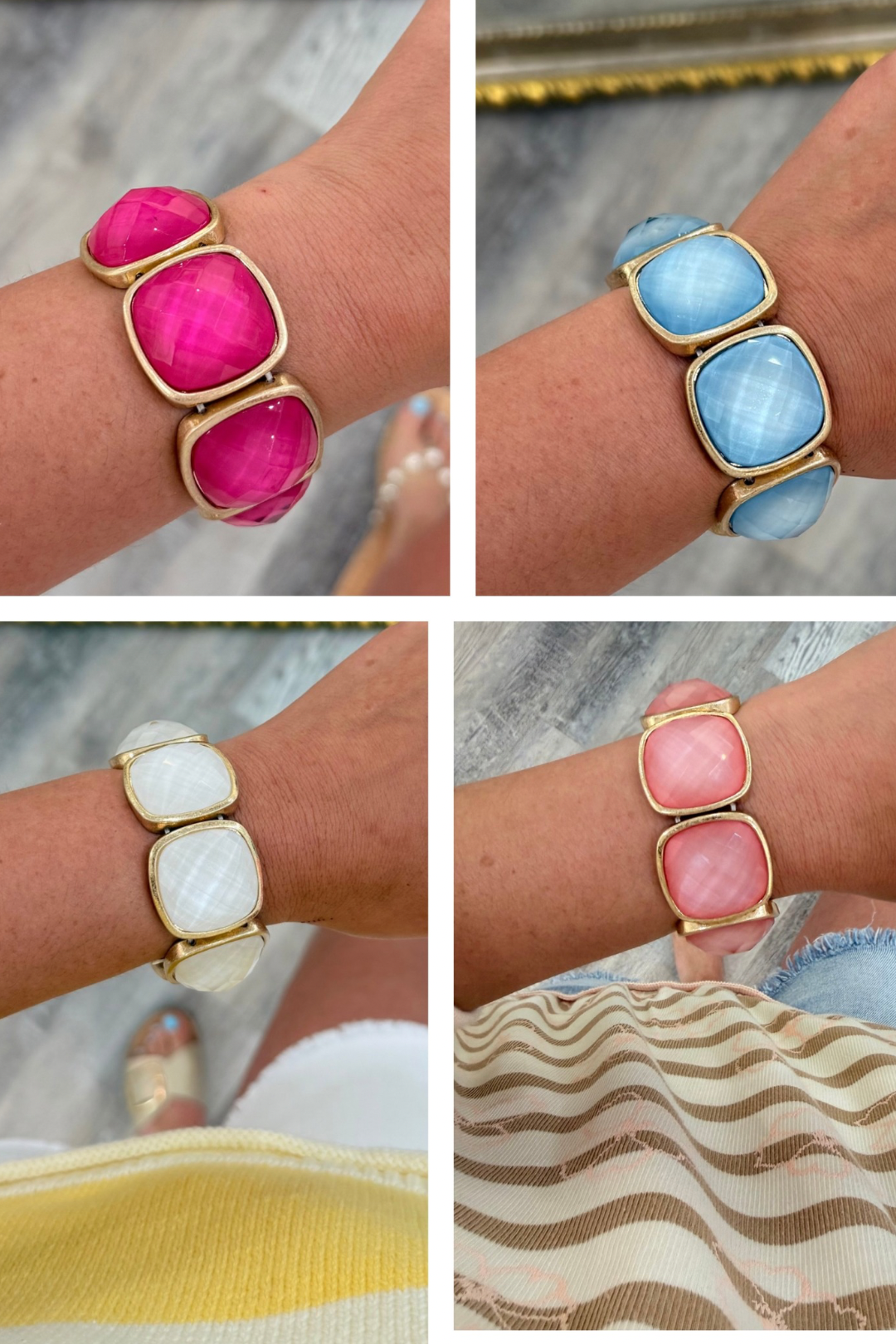 Luxe Square Glow Bracelet