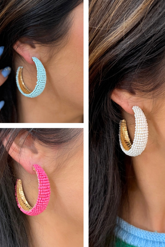 Bead Pop Hoops