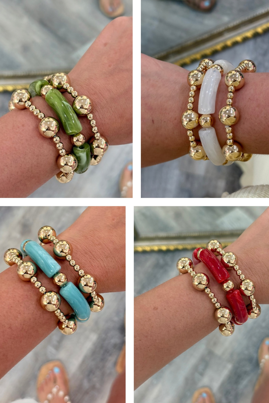 Bold Orbit Bracelet Set