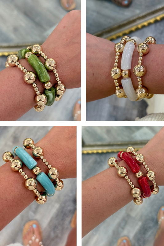 Bold Orbit Bracelet Set