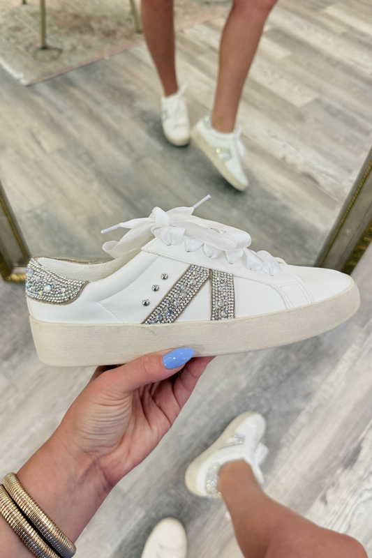 No Chaser Rhinestone Sneaker