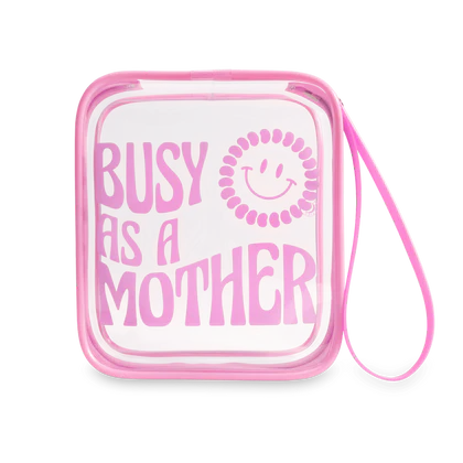 Busy As A Mother Teletie Tote