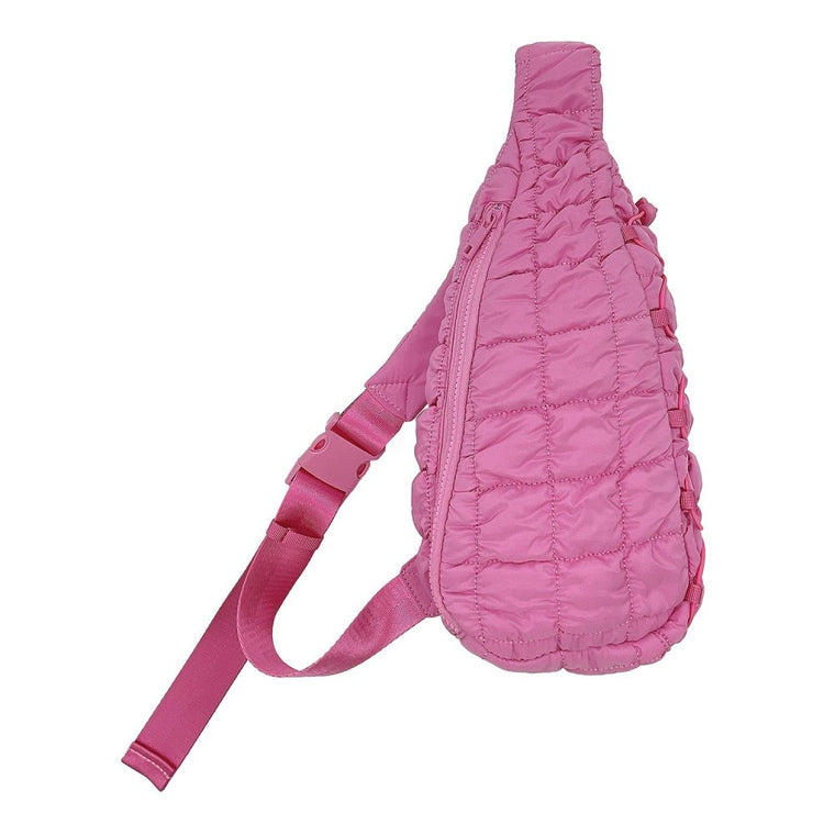 Puff Pink Crossbody Bag