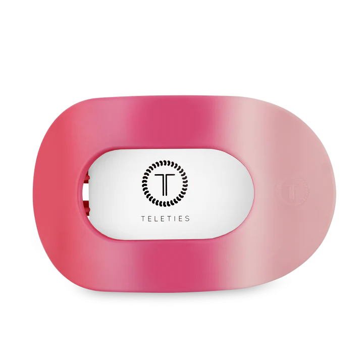 Teletie Kiss & Tell Flat Round Hair Clip