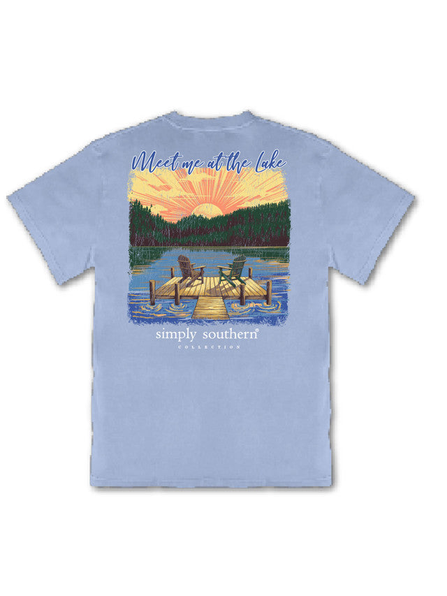 Simply Southern Meet Me At The Lake Tee