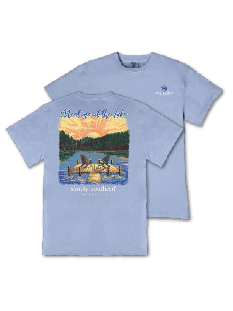 Simply Southern Meet Me At The Lake Tee