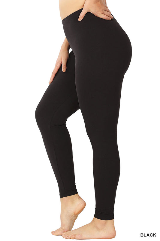 Microfiber Leggings Curvy*Doorbuster*FINAL SALE*