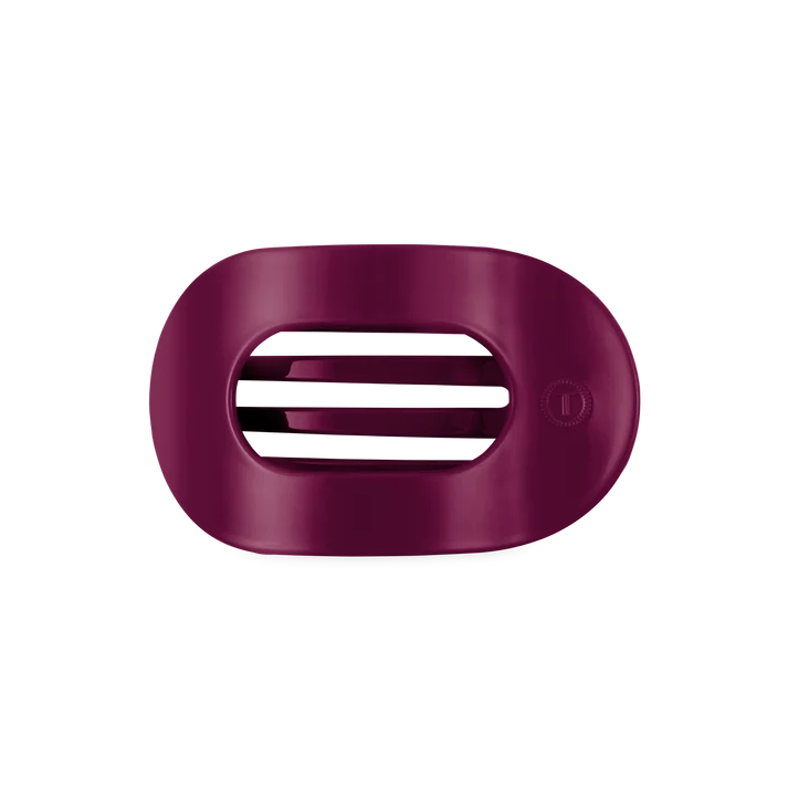 Teleties Mulberry Flat Round Hair Clip