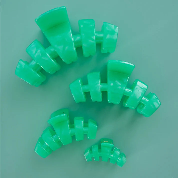 Teleties Classic Spring Splash Claw Clip