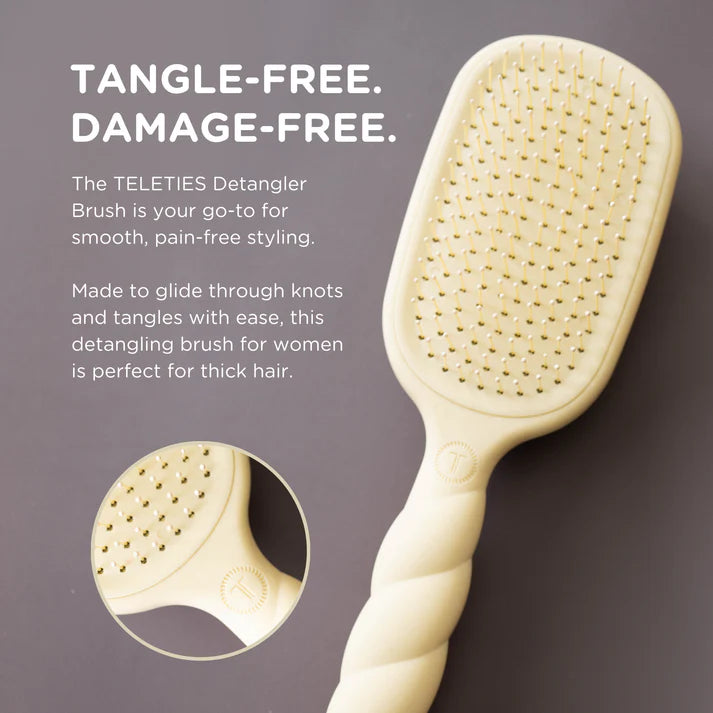 Teleties Detangler Brush for Thick Hair