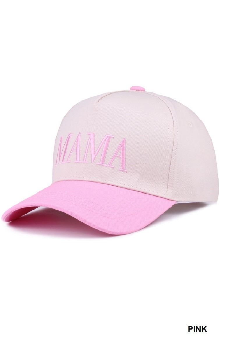MAMA Two-Tone Canvas Hat