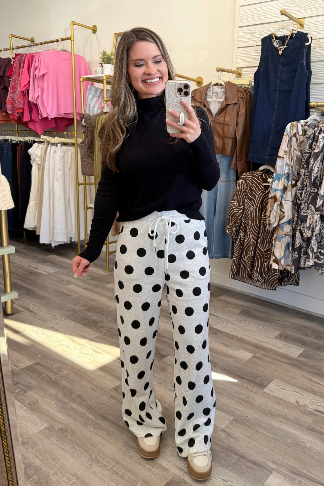 Simply Spotted Pants