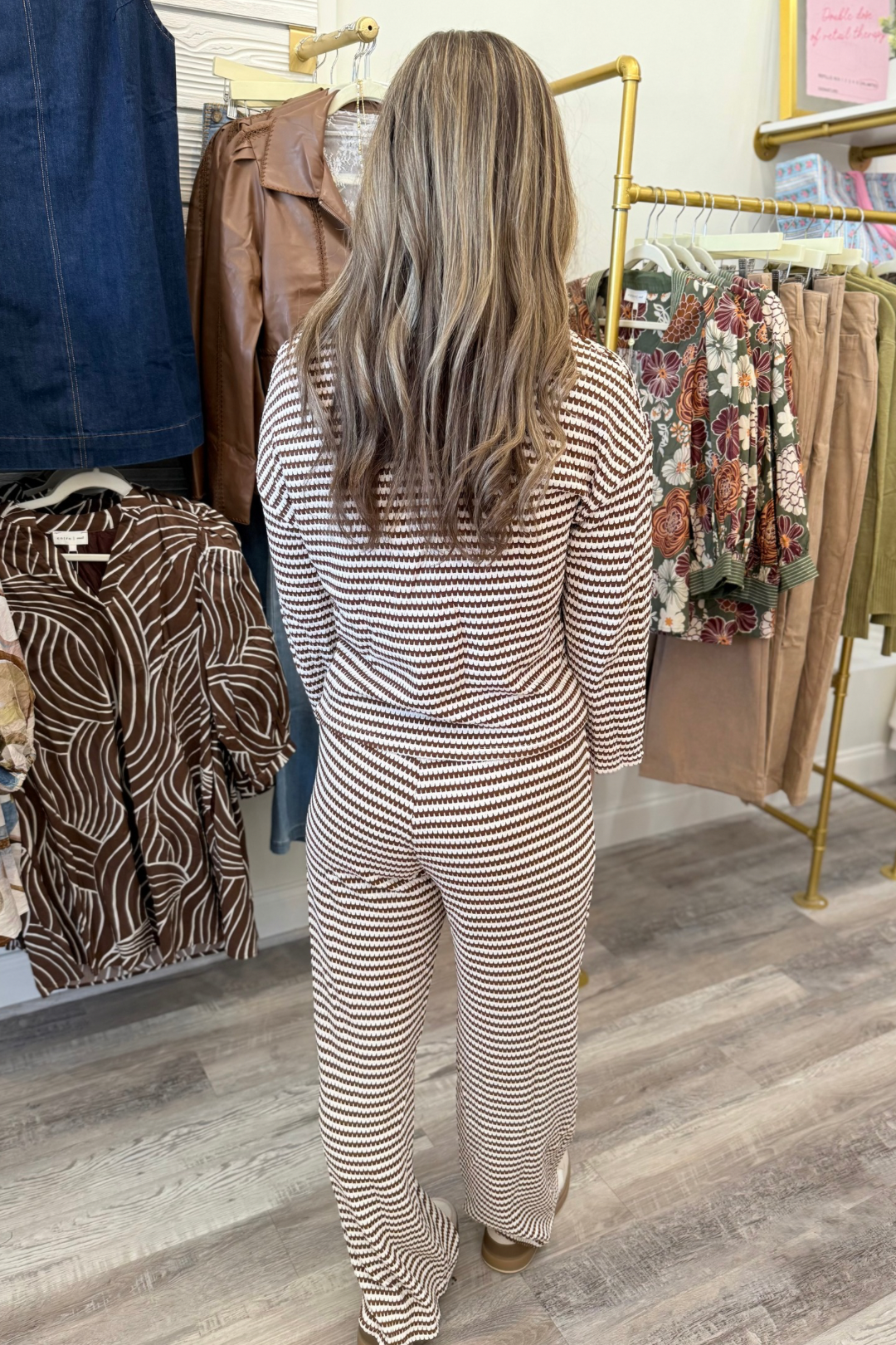 The Cocoa Crush Stripes Set