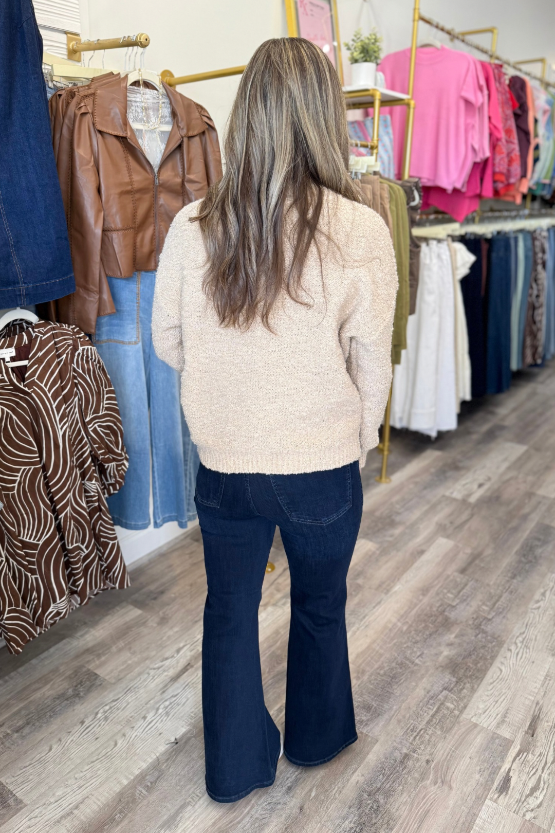 Judy Blue Petite Charolette Flare Jeans