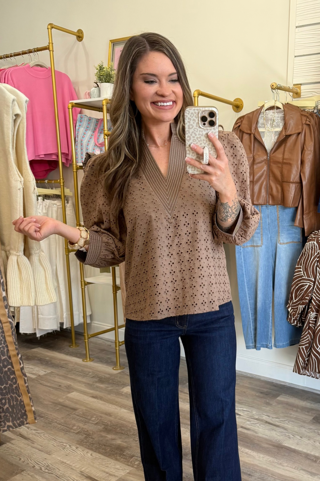 The Mocha Moment Top