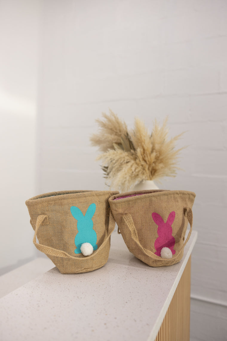 Easter Bunny Tote Basket ***Final Sale***