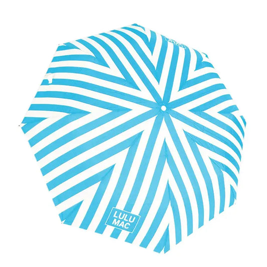 Lulu Mac Umbrella - Blue Stripe