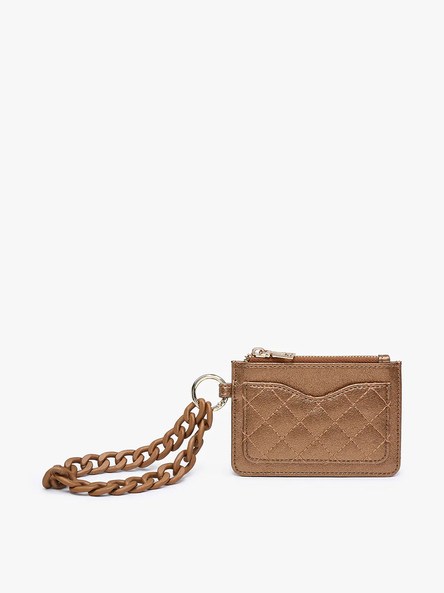 Rhodes Quilted Bangle Wristlet