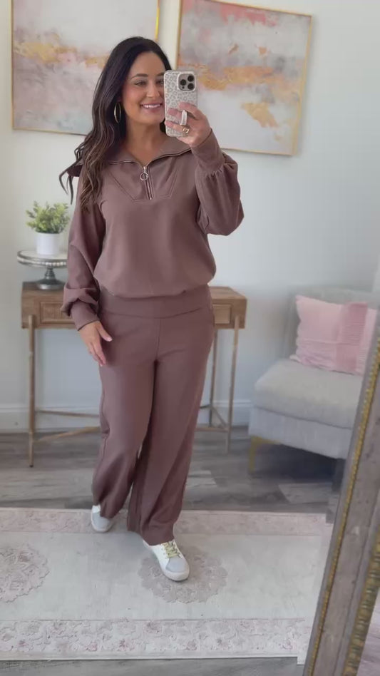 Zipped Mocha Latte Set