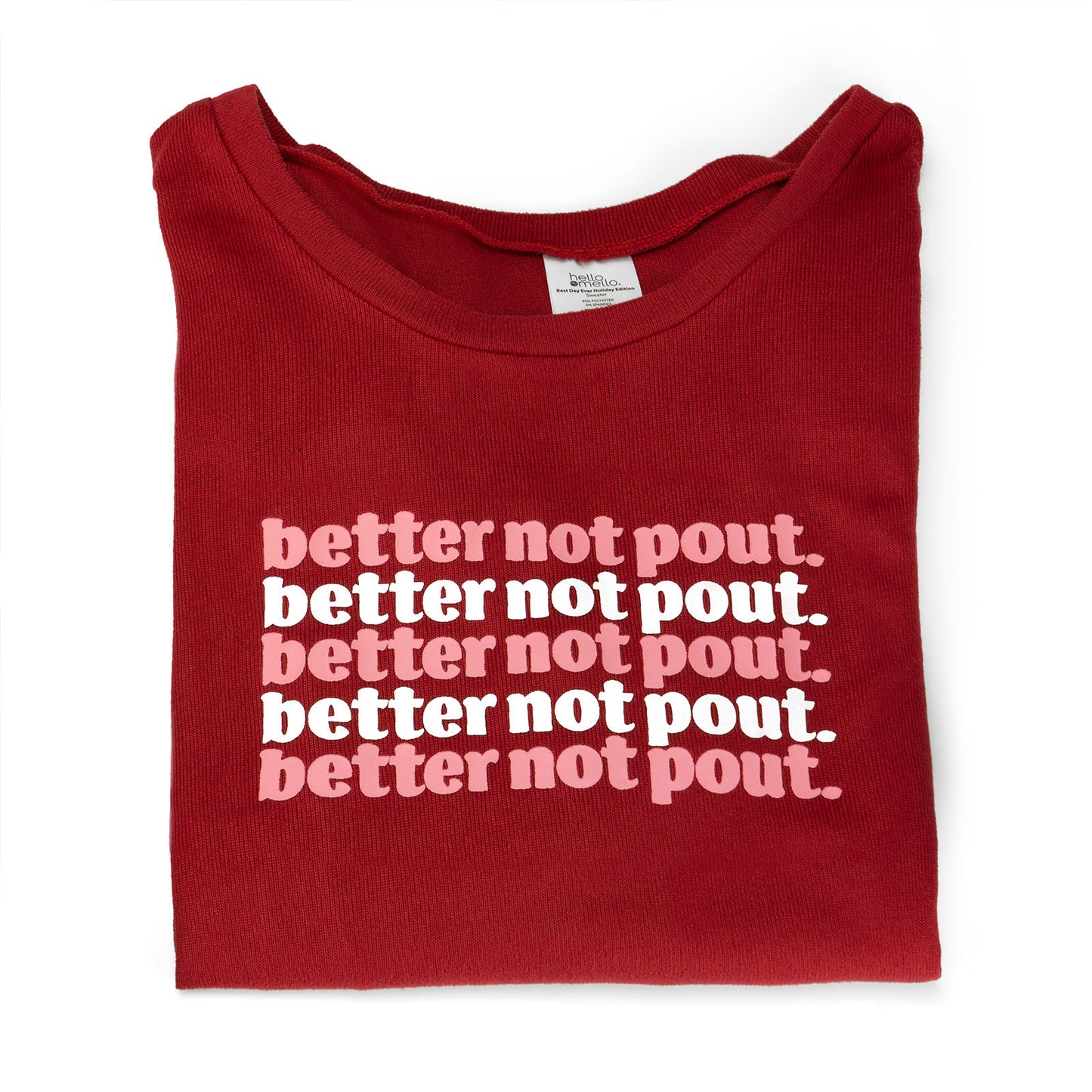 Better Not Pout Pajama Set